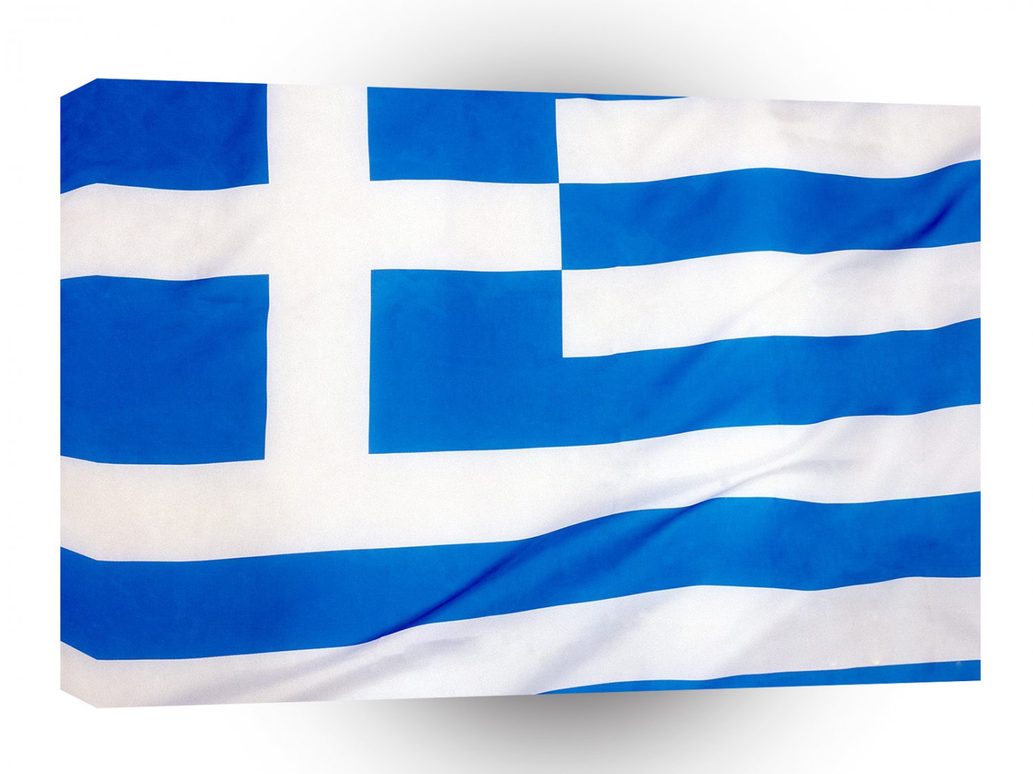 Flag Greece A1 Xlarge Canvas