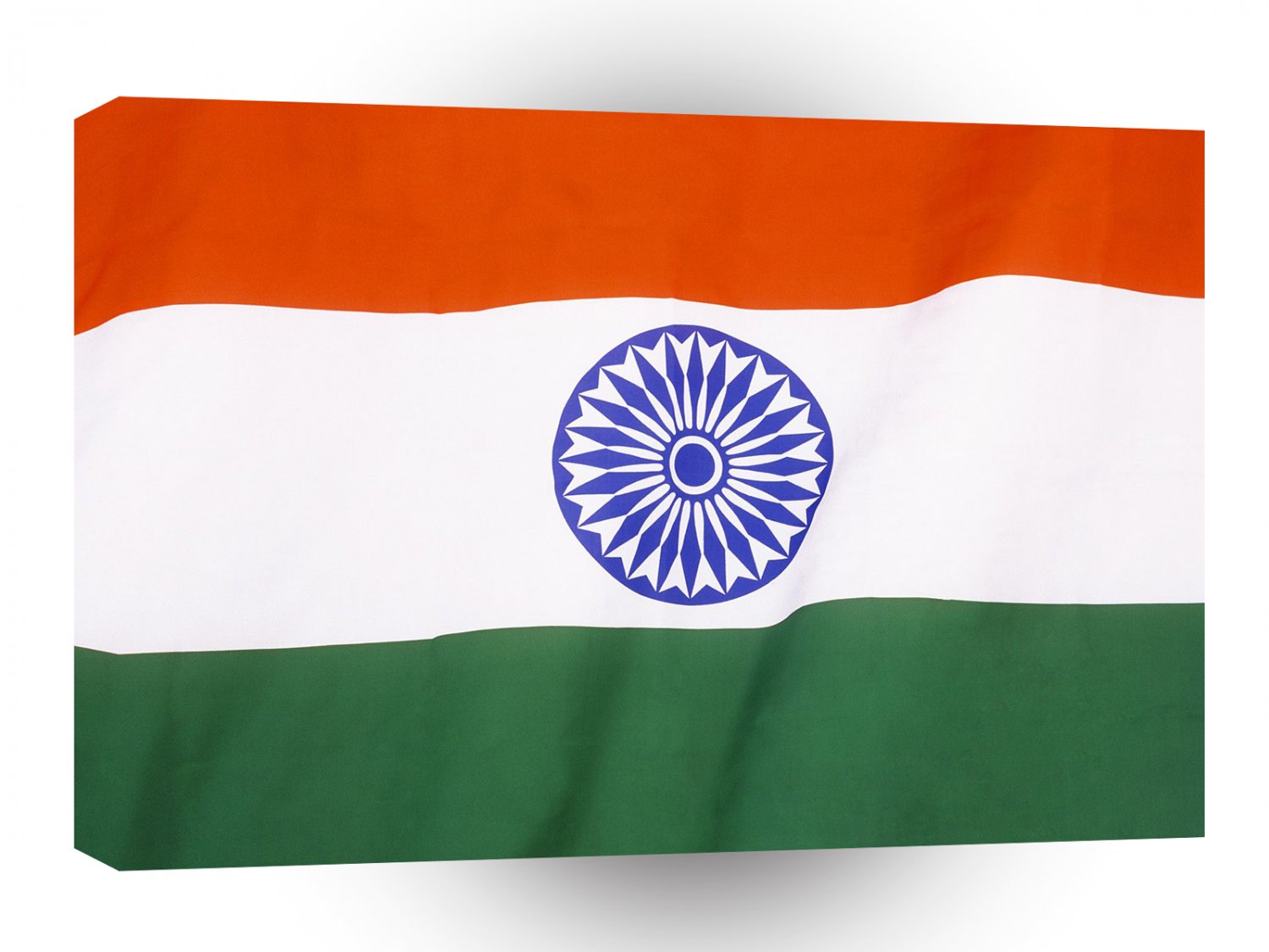 Flag India A1 Xlarge Canvas