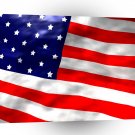 Flag Usa Wave A1 Xlarge Canvas