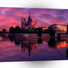 France Notre Dame At Sunrise Paris A1 Xlarge Canvas