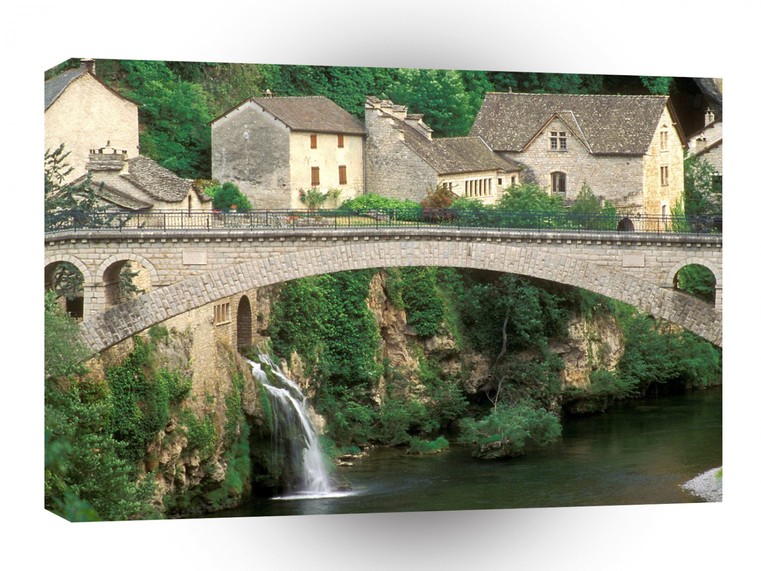 France St Chely Du Tarn A1 Xlarge Canvas