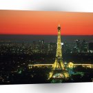 France Sunset Vista Paris A1 Xlarge Canvas