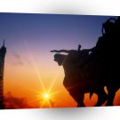France Towards The Eiffel Tower Paris A1 Xlarge Canvas