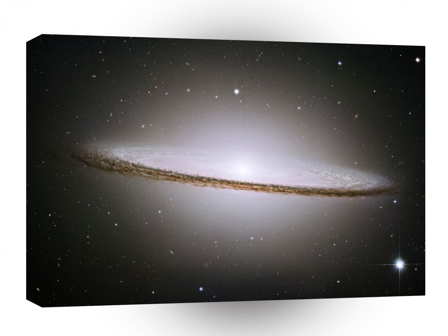 Galaxy Eliptical Bright Sombrero A1 Xlarge Canvas