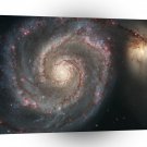 Galaxy Spiral M74 Tail Star Cloud A1 Xlarge Canvas