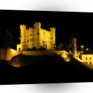 Germany Germany Bavaria Hohenschwangau Castle At Night A1 Xlarge Canvas