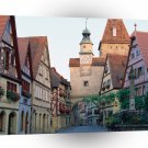 Germany Rothenburg Ob Der Tauber Bavaria A1 Xlarge Canvas
