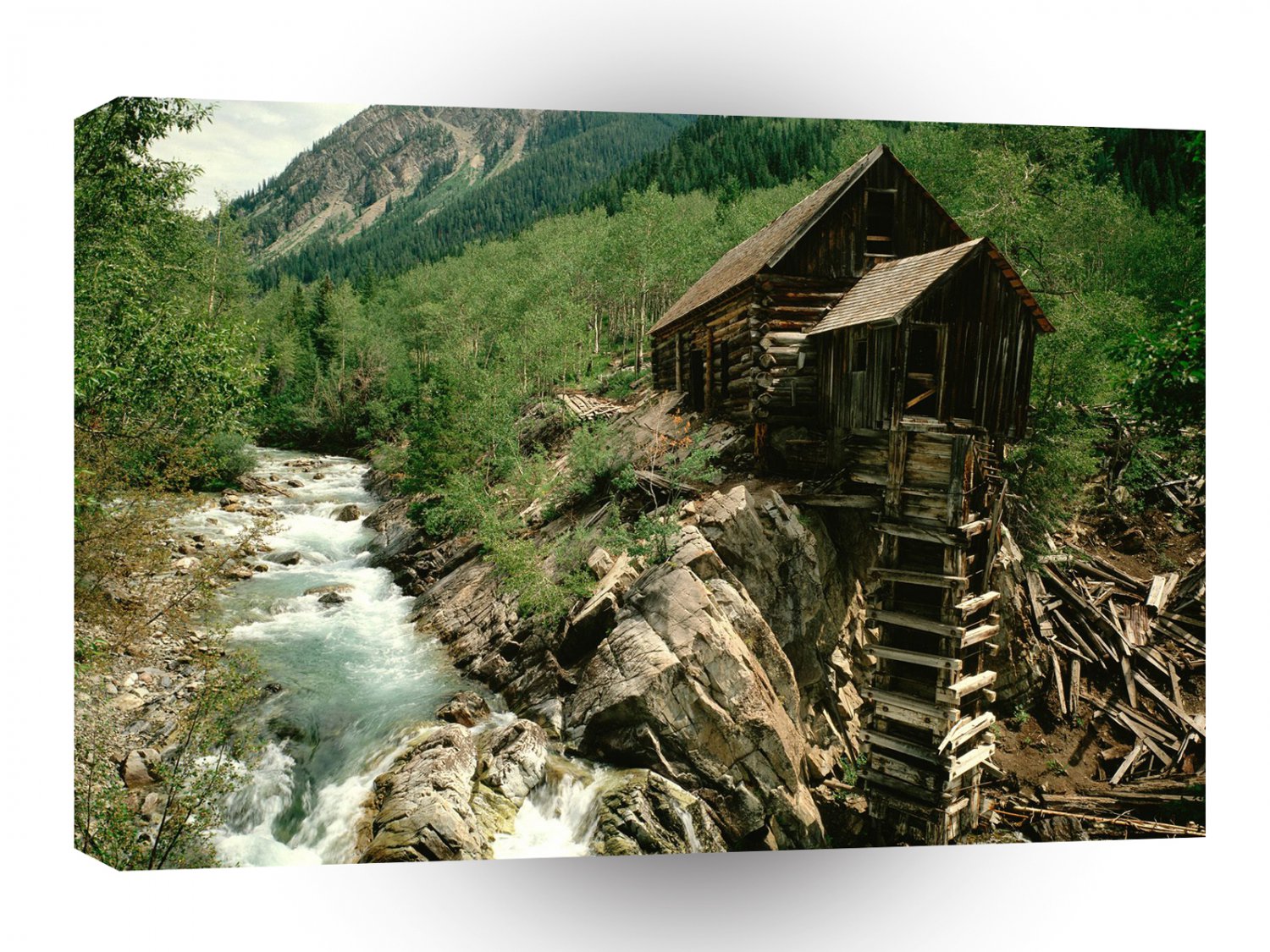 Ghost Towns Lost Horse Mill Crystal Colorado A1 Xlarge Canvas