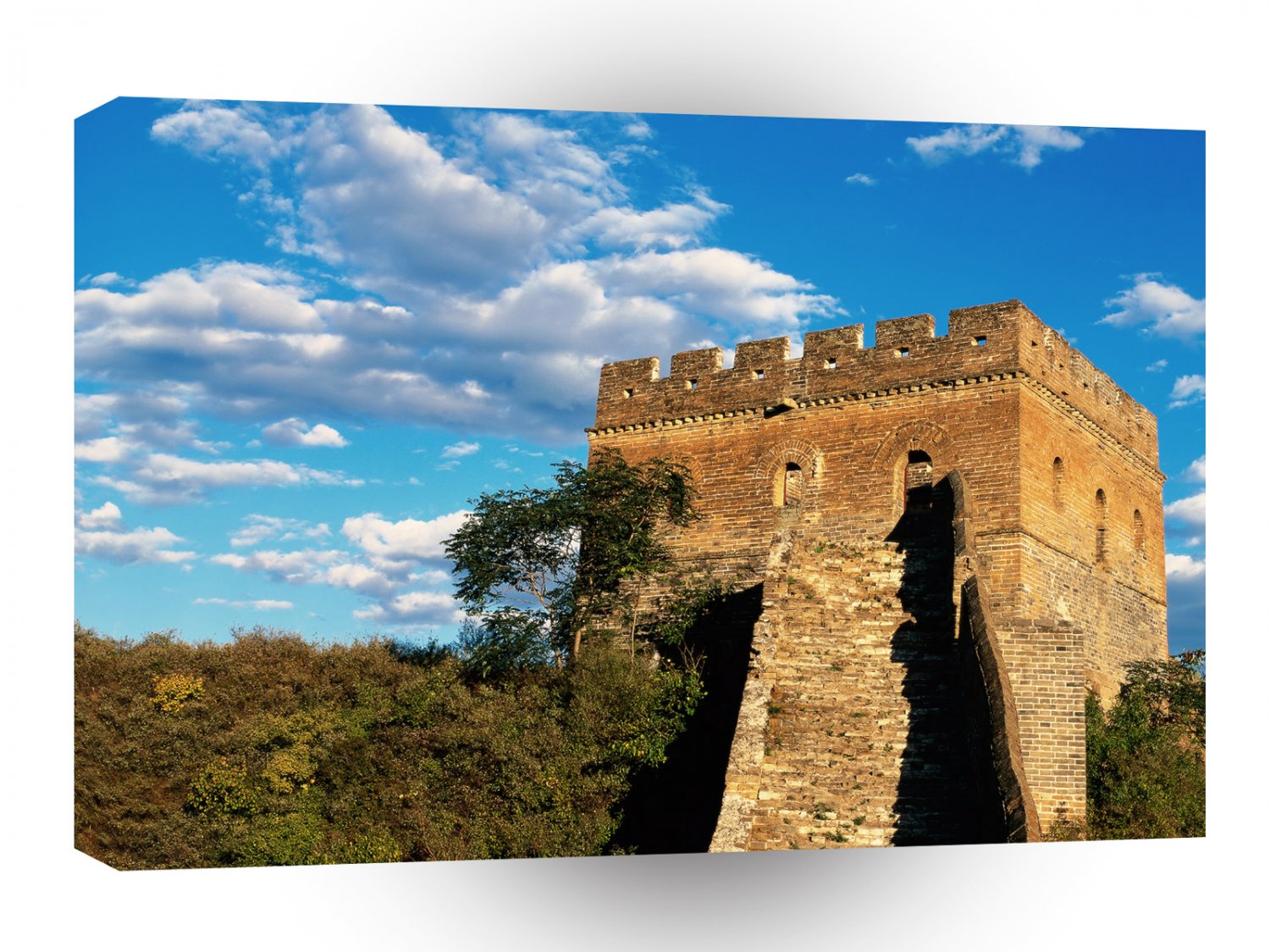 Great Wall Castle Tower Daytime A1 Xlarge Canvas