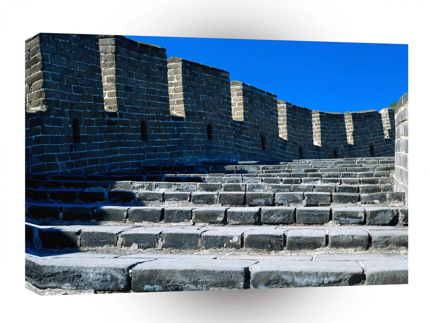 Great Wall Close Up Blue Sky A1 Xlarge Canvas