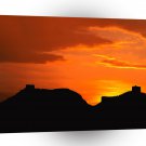 Great Wall Red Sky At Night A1 Xlarge Canvas