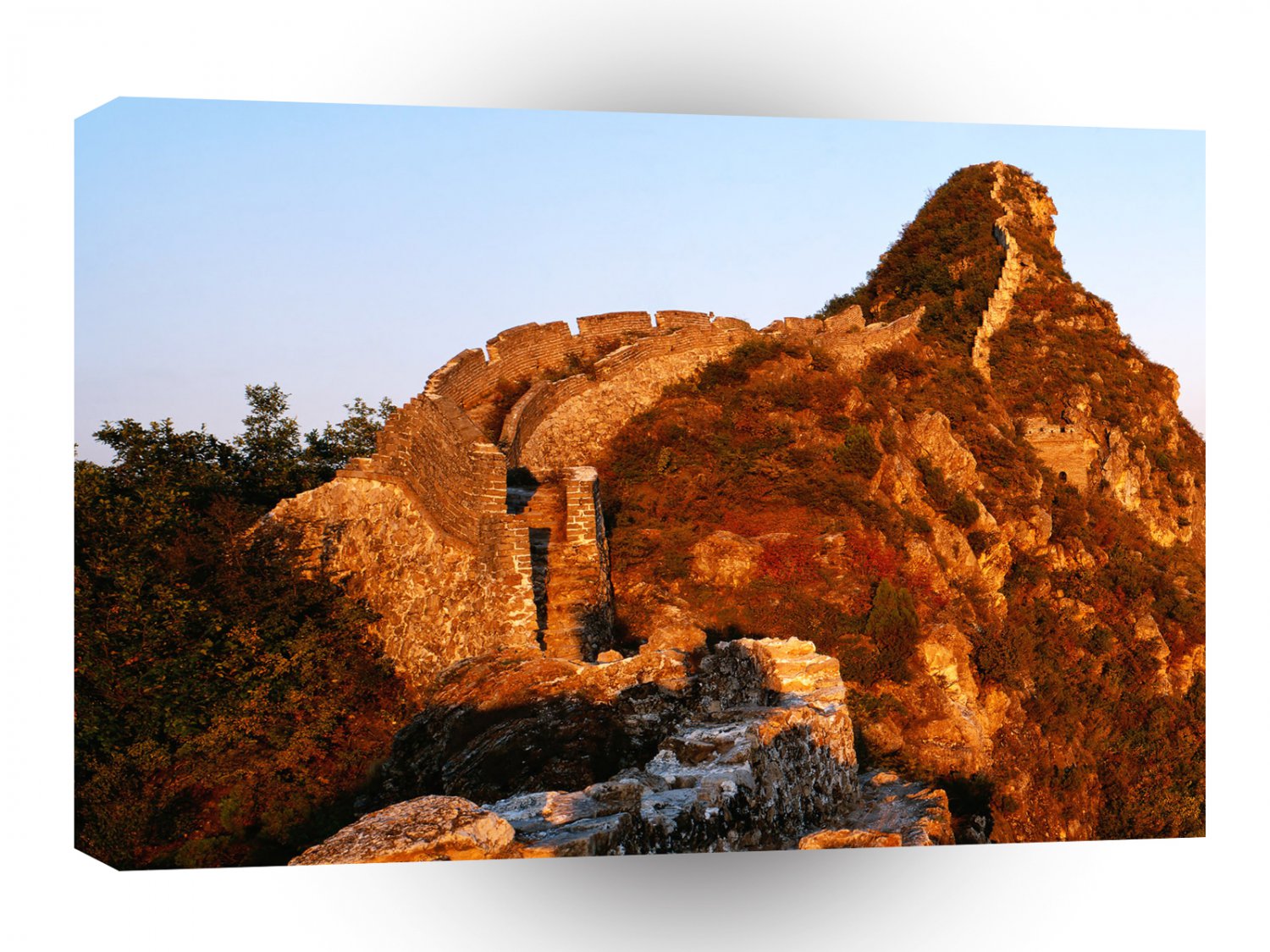 Great Wall Sun Glow Ruins A1 Xlarge Canvas