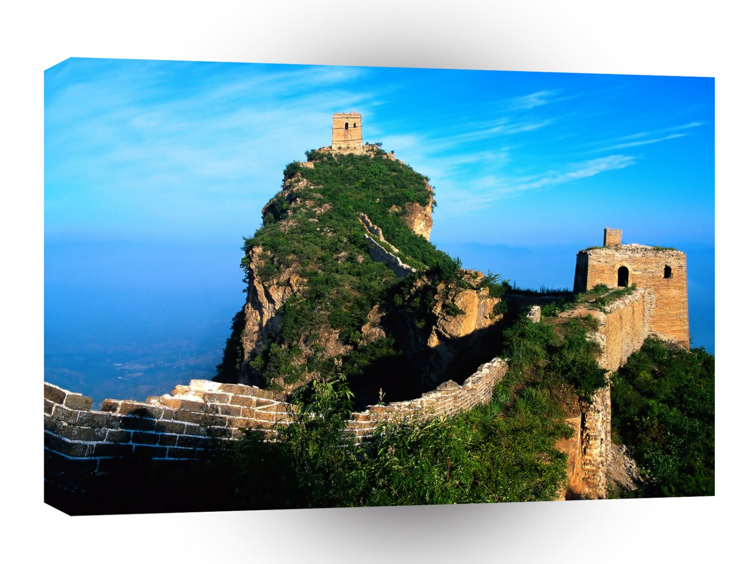 Great Wall Tower Ruin Sunlit A1 Xlarge Canvas