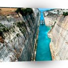 Greece Corinth Canal A1 Xlarge Canvas