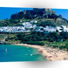 Greece Lindos Rhodes A1 Xlarge Canvas