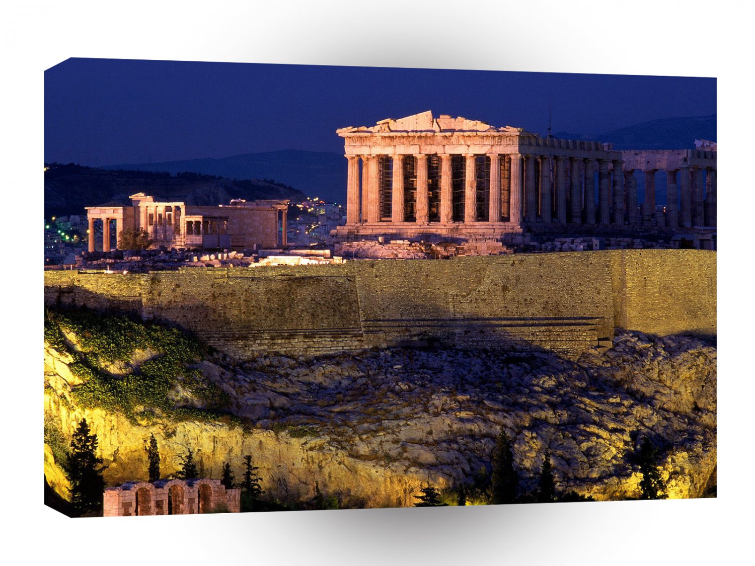 Greece The Acropolis A1 Xlarge Canvas