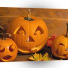 Halloween Ghoulish Jack O Lanterns A1 Xlarge Canvas