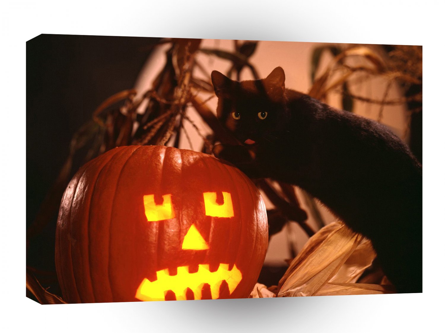 Halloween Midnight Caller A1 Xlarge Canvas