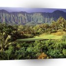 Hawaii 3rd Hole Luana Hills Oahu A1 Xlarge Canvas
