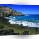 Hawaii Green Beach Big Island A1 Xlarge Canvas