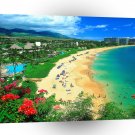Hawaii Kaanapali Beach Maui A1 Xlarge Canvas
