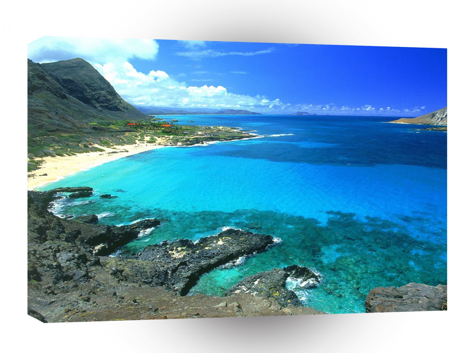 Hawaii View From Makapuu Oahu A1 Xlarge Canvas