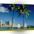 Hawaii Waikiki Beach Honolulu A1 Xlarge Canvas