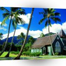 Hawaii Waioli Huiia Church Hanalei Kauai A1 Xlarge Canvas
