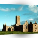 Ireland Ruins Of Ross Abbey Franciscan Headford A1 Xlarge Canvas