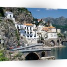 Italy Atrani Amalfi Coast A1 Xlarge Canvas