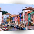 Italy Burano Venice A1 Xlarge Canvas