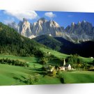 Italy Val Di Funes Dolomites A1 Xlarge Canvas