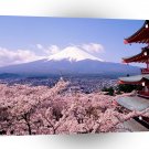 Japan Cherry Blossoms And Mount Fuji A1 Xlarge Canvas