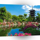 Japan Toji Temple Kyoto A1 Xlarge Canvas