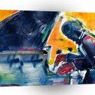Jazz Art Jaws A1 Xlarge Canvas