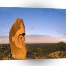 Landscape Ancient Stone Sculpture A1 Xlarge Canvas