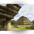 Landscape Historical Temple Pyramid A1 Xlarge Canvas
