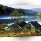 Landscape Old Hut Lake A1 Xlarge Canvas