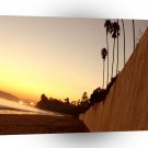 Landscape Storm Wall Beach View A1 Xlarge Canvas