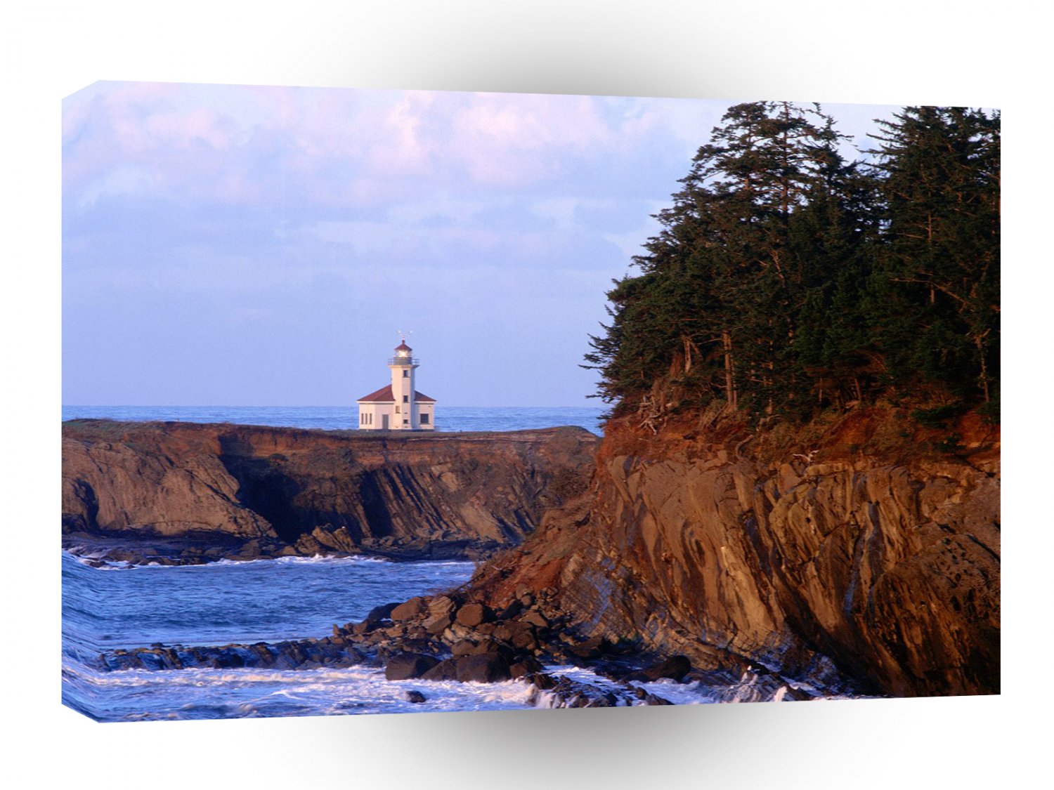 Lighthouses Cape Arago Coos A1 Xlarge Canvas