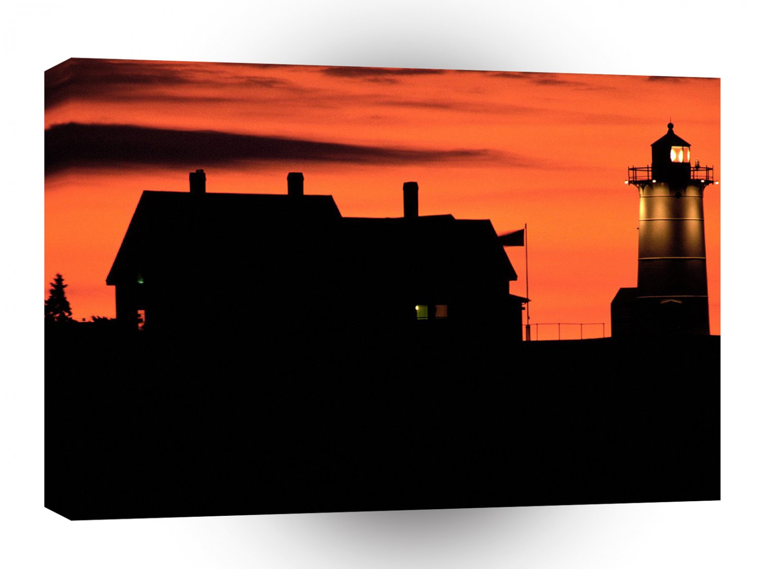 Lighthouses Chatham Cape Cod Massachusetts A1 Xlarge Canvas