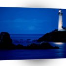 Lighthouses Evening Falls At Pigeon Point California A1 Xlarge Canvas