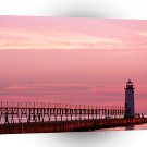 Lighthouses Manistee North Pierhead Michigan A1 Xlarge Canvas