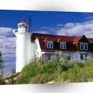 Lighthouses Point Betsie Frankfort Michigan A1 Xlarge Canvas