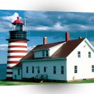 Lighthouses West Quoddy Head Lubec Maine A1 Xlarge Canvas