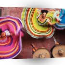 Mexico A Vibrant Whirl Yucatan A1 Xlarge Canvas