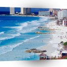 Mexico Cancun Shoreline A1 Xlarge Canvas