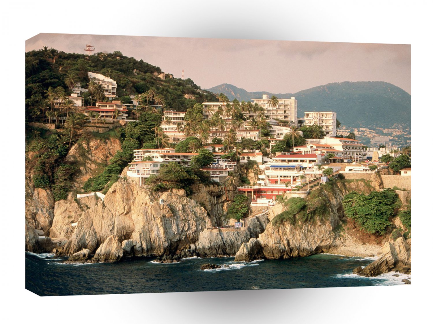 Mexico La Quebrada Cliff Acapulco A1 Xlarge Canvas