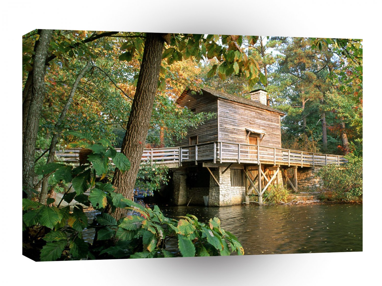 Mills Hidden Mill Stone Mountain Park Georgia A1 Xlarge Canvas