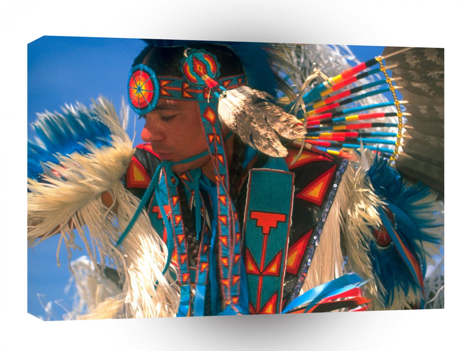 Native Americans Colorful Regalia A1 Xlarge Canvas